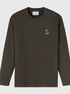 Octobers Very Own MUSKOKA LONG-SLEEVE TEE - DEEP OLIVE
